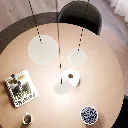 KOMOT_KOS_TrioSL_Baldachin_rund_Esszimmer_Vogelperspektive.webp