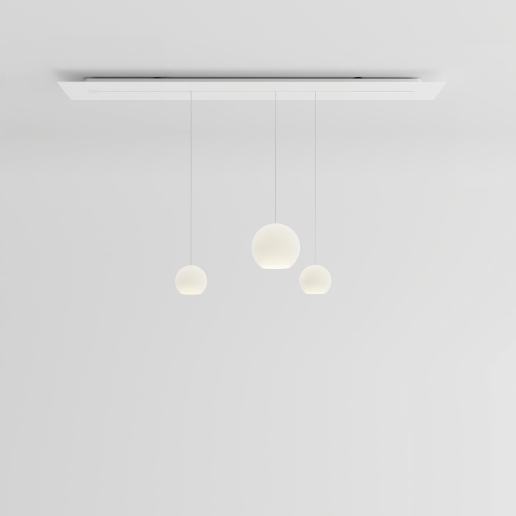 [KO3SL-17-B150] KOS Trio SL Canopy with track (Stainless steel, Standard height, Canopy with track 150cm)