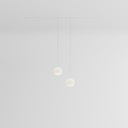 KOS Duo Small flush-mounted track